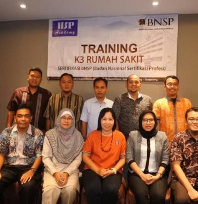 K3 rumah sakit Sertifikasi BNSP