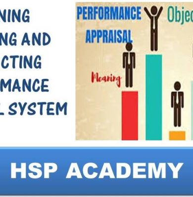 TRAINING DESIGNING AND CONDUCTING PERFORMANCE APPRAISAL SYSTEM