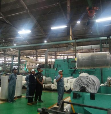 Training operator overhead crane
