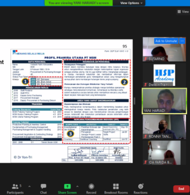 Training HRD Supervisor Sertifikasi BNSP